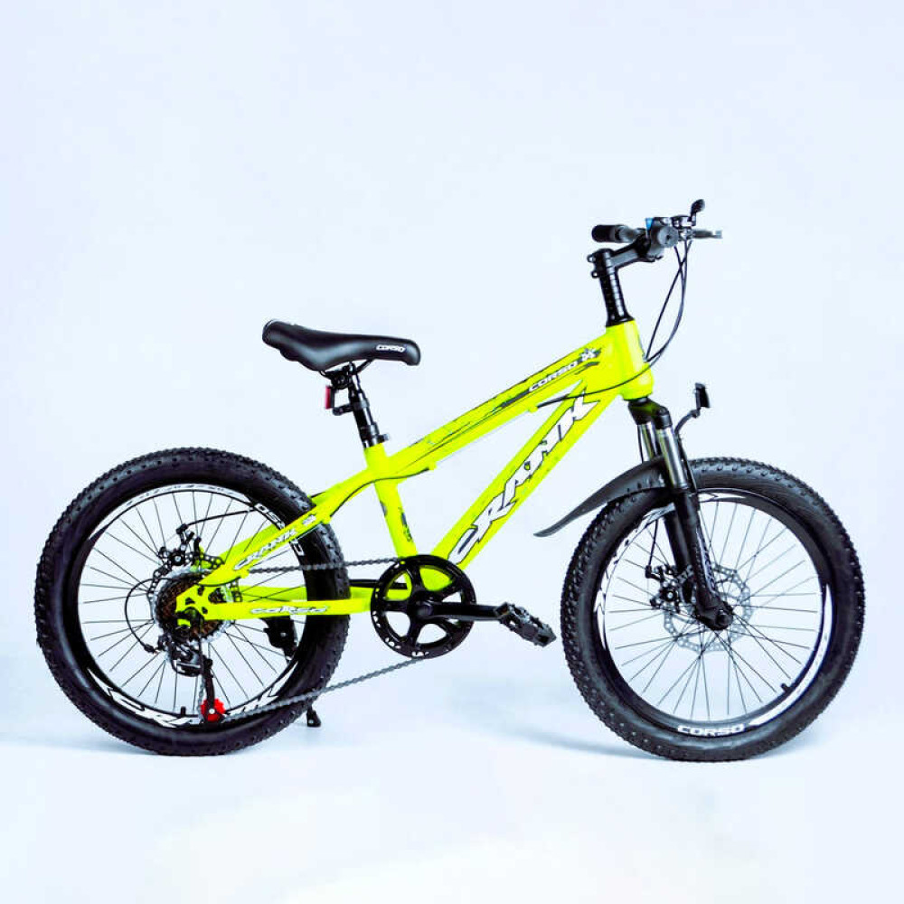 Дитячий спортивний велосипед 20’’ Corso «CRANK» CR-20736