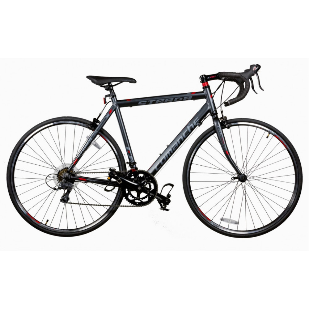 Велосипед Comanche Strada Comp 56CM, серый-красный (CH100273)