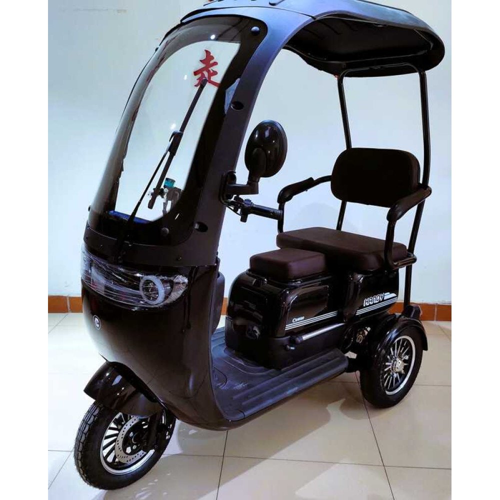 Електричний трицикл Corso «Handy» HD-65602 (1) +1 ЯЩИК АКУМ., двигун 800W, акумулятор 72V/20Ah, колеса 300-10, в коробці