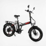 Електровелосипед Corso «Kraft» 20" дюймів KR-31007 (1) рама сталева, двигун 500W, акум. 48V15Ah, Shimano 7 швидкостей, зібраний на 75, у коробці