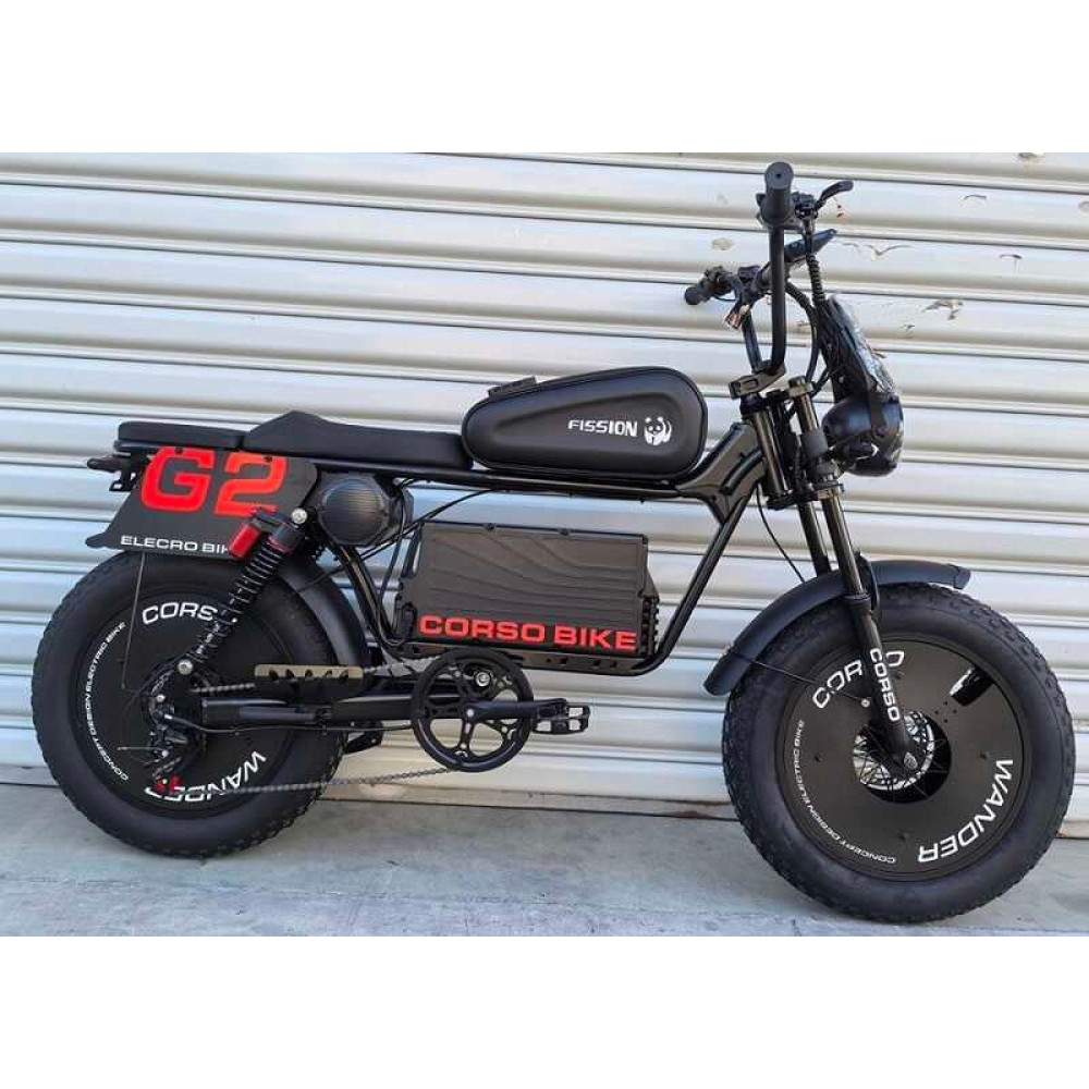 Електрофетбайк Corso «Wander» 20" дюймів WN-20996 (1) рама сталева, двигун 750W, акумулятор 48V20AH, у коробці